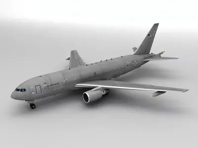 Boeing KC46A Pegasus Military Aircraft Low-poly 3D model