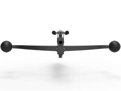 Chewbacca bowcaster from Star Wars The Force Awakens 2015 3D model