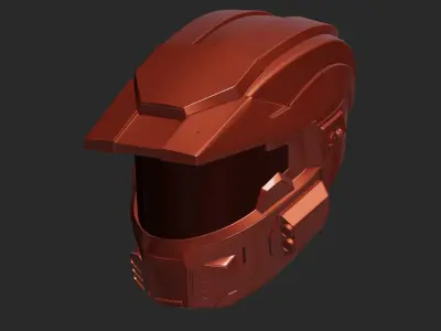 Halo Helmet MK5 3D print model