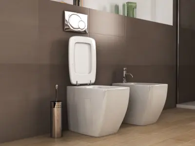 Ideal standard 21 Toilet  Free 3D model