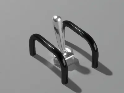 Cockpit Switches 3D model