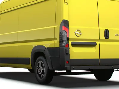Opel Movano Van L3H2 2024 3D model