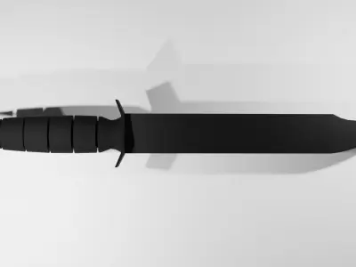 knife Free low-poly 3D model