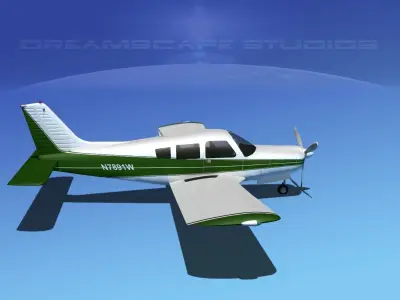 Piper Cherokee Arrow 3D model