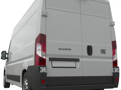 2024 FIAT DUCATO  L3H2 Detailed interior 3D model