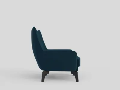 Armchair Willow Free 3D model