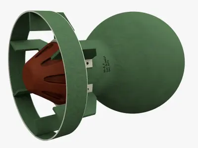 Bomb 3d model 3D model