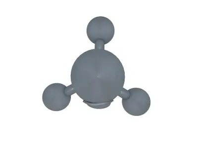 Rocket model ship 3D model