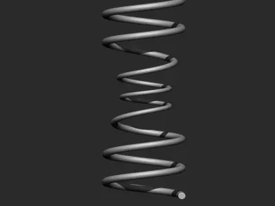 Springs IMM Brush Pack 8 in One 3D model