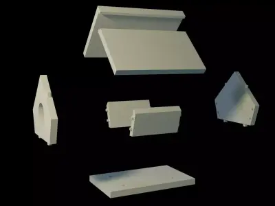 Bird House Printable Free 3D print model