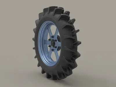 Offroad wheel 20 3D model