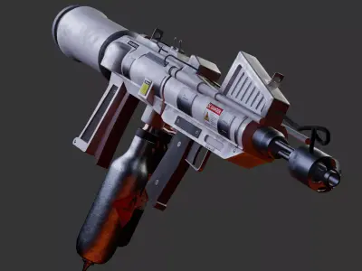  Alien flamethrower  3D model