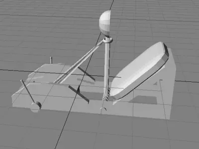 Medieval War Machine - Onager 3D model