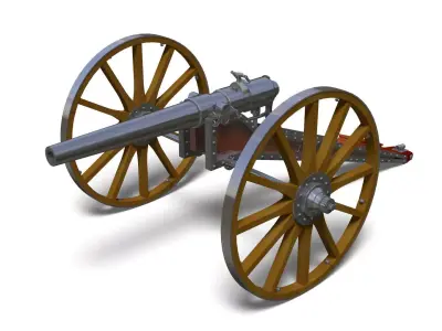 Armstrong gun 3D model