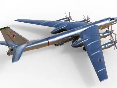 Tupolev Tu-95K Bear-B 3D model