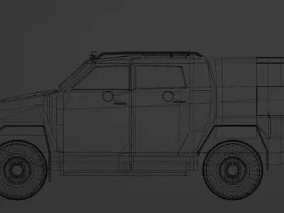 Novator LAV Low-poly 3D model