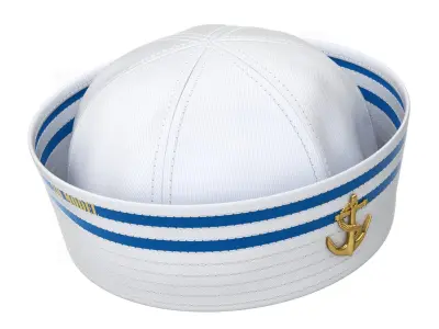 Sailor Hat 3D model