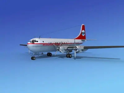 Boeing 377 Grand Isle 3D model