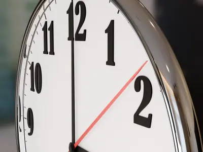wall clock Free 3D model 4