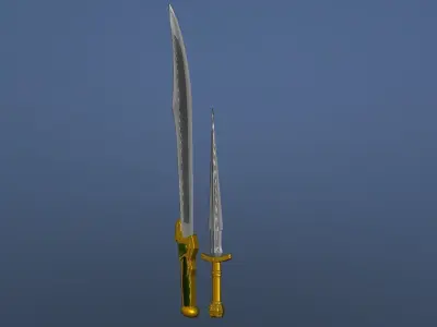 Loki Dagger and Sylvie Blade - Loki DisneyPlus Series 3D print model