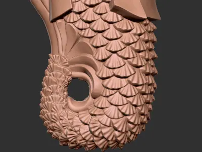 Merlion 3D model
