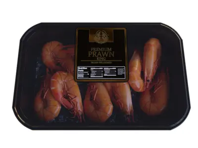 Frozen prawns and shrimps Frozen King Prawns 3D model