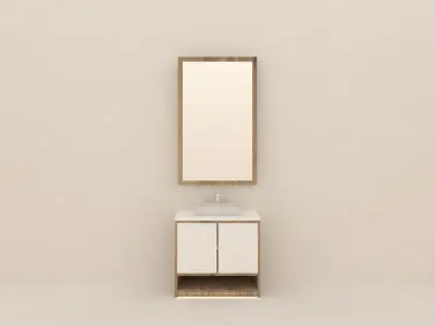 bathroom cabinet Free 3D model purchase