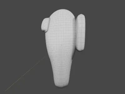 Among Us Game Character Free low-poly 3D model