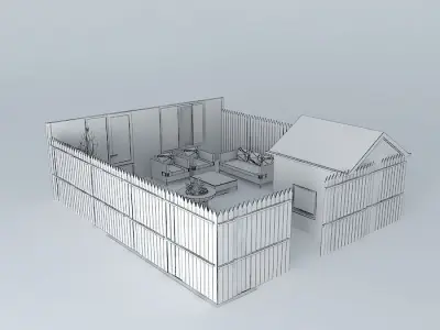 Backyard Appi Free 3D model