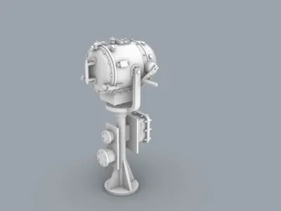 PM Morse Lamp 3D print model