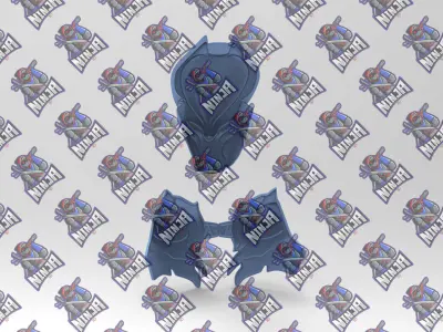 Predator Female Helmet Chest Armor for 3dprint 3D model