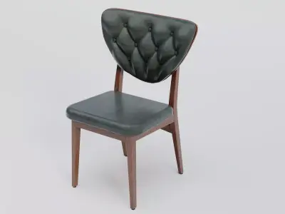 Lotus Chair Free low-poly 3D model