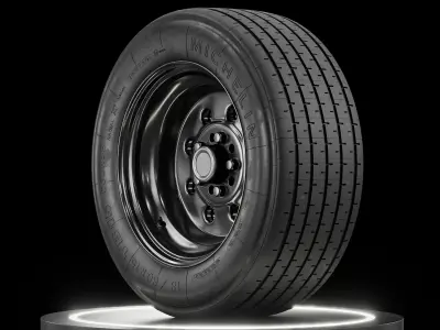 Michelin TB15 215 55 R15 79V 3D model