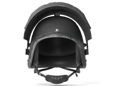 Helmet K6-3 Low-Poly 3D Model Low-poly 3D model