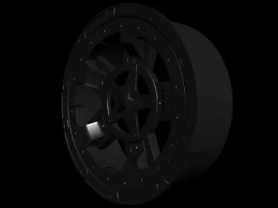 Rin KMC Rockstar Low-poly 3D model