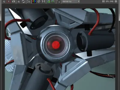 Robot Mechanic Arm - Limited 3D model