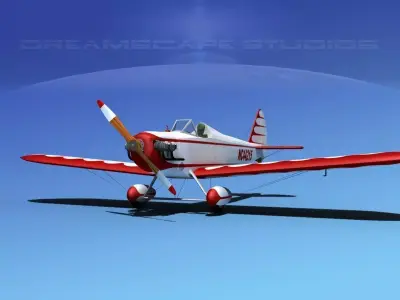 Flybaby biplane 3D model