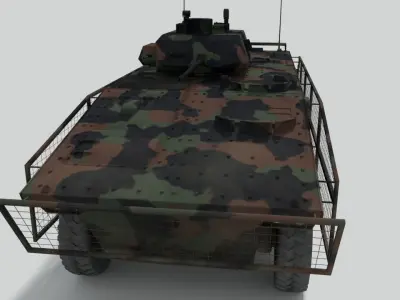 Amoured Infantry Fighting Vehicle 3D model