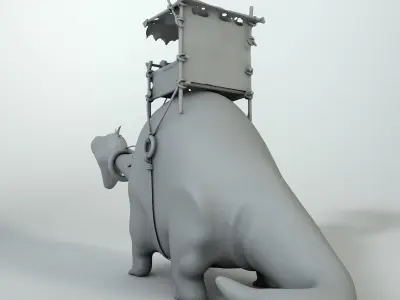 3D Dinosaur 3D model
