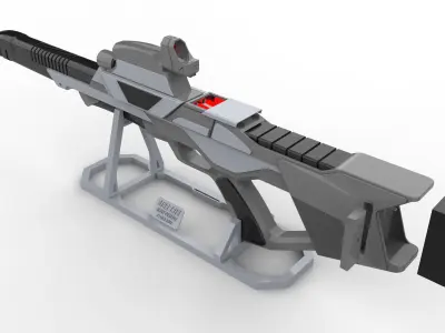 Type 3 Nemesis Phaser Star Trek First Contact - Commercial - STL 3D print model