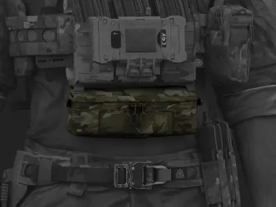 FREE Ferro Concepts Mini Dangler Free low-poly 3D model