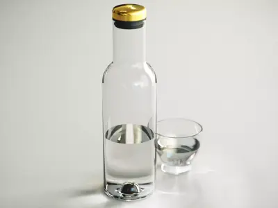 Bottle Carafe Free 3D model