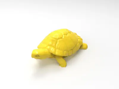 Tortoise toy turtle 3D print model