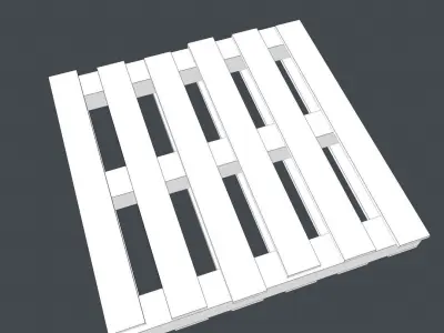 Free Pallet Free low-poly 3D model