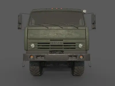 Kamaz 63501 3D model