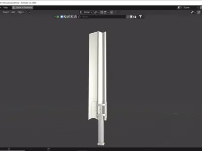 Battle Sword Free 3D model