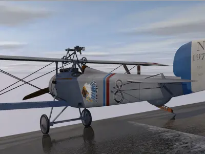 Nieuport 17 3D model