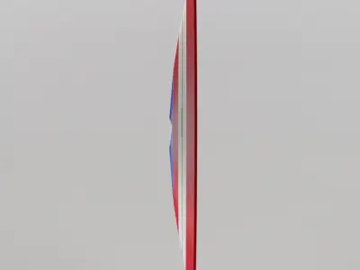 Captain America Shield Free 3D model
