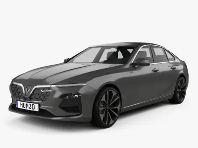 CAR VinFast LUX A2 Free 3D model