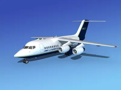 BAe 146-100 Air Charter Intl 3D model